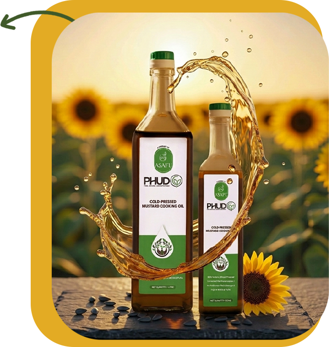 Sustainably sourced mustard seeds for pure cooking oil