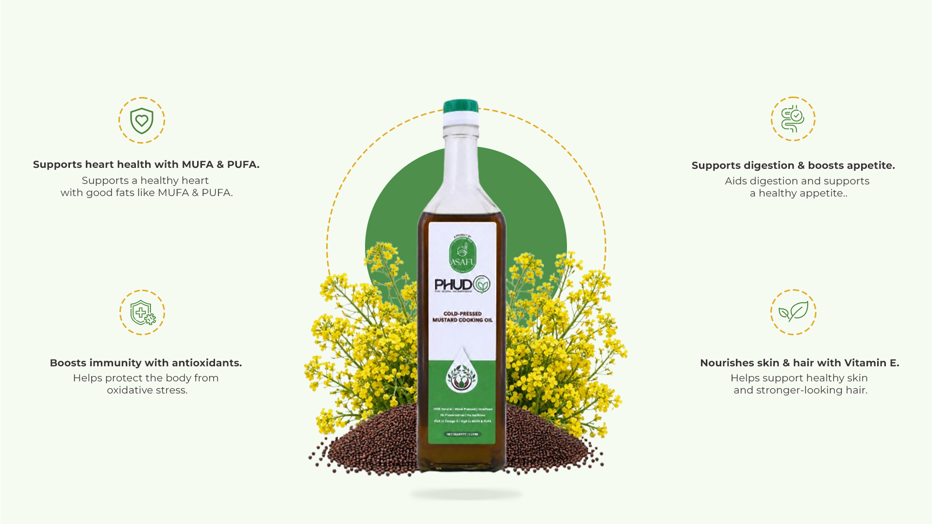 Low-temperature wood-pressed oil for maximum purity and flavor